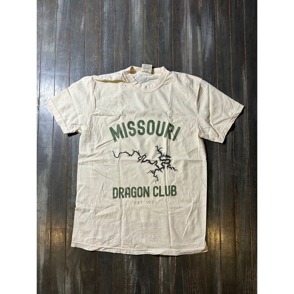 Comfort Colors Other - Comfort Colors Missouri Dragon Club Graphic T-Shirt Cream Ivory Tee